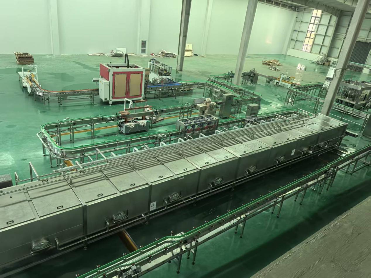 Air Dryer, Labeling Machine & Case Packer